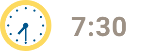7時30分