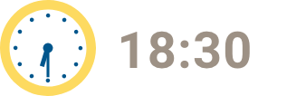 18時30分
