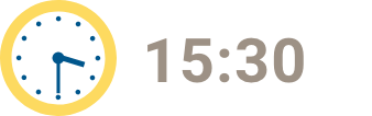15時30分